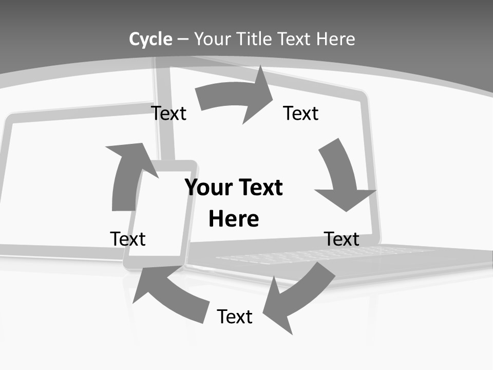 Work Blank Space Connection PowerPoint Template