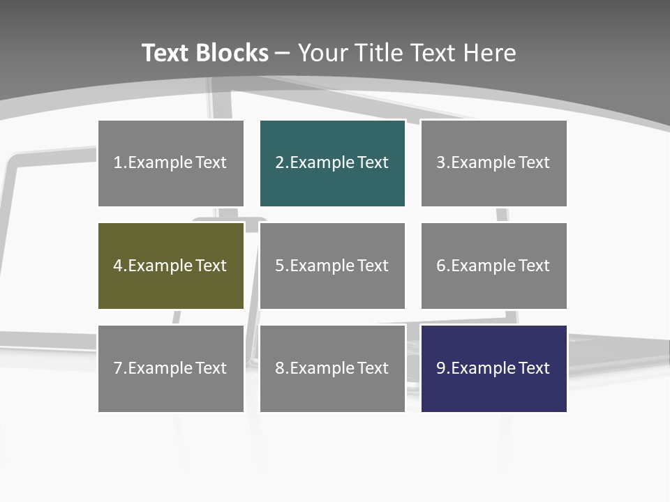 Work Blank Space Connection PowerPoint Template
