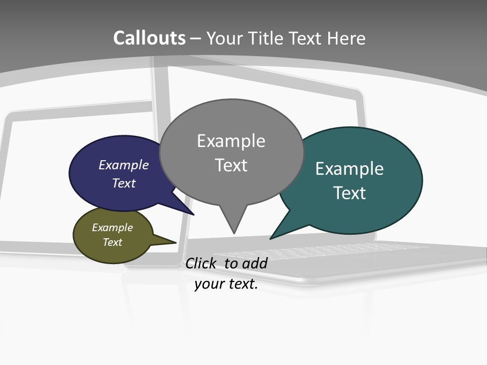 Work Blank Space Connection PowerPoint Template