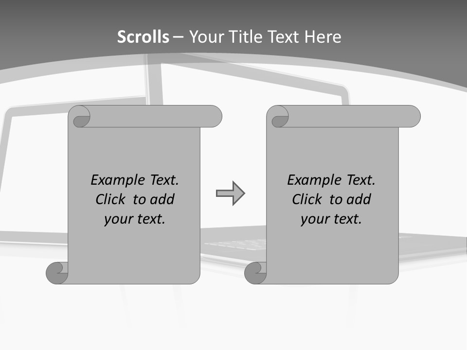 Work Blank Space Connection PowerPoint Template