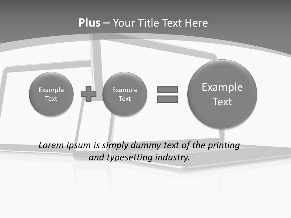 Work Blank Space Connection PowerPoint Template
