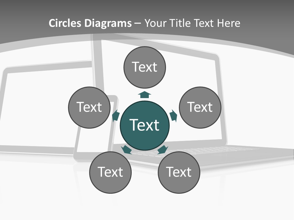 Work Blank Space Connection PowerPoint Template