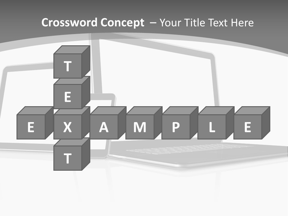Work Blank Space Connection PowerPoint Template