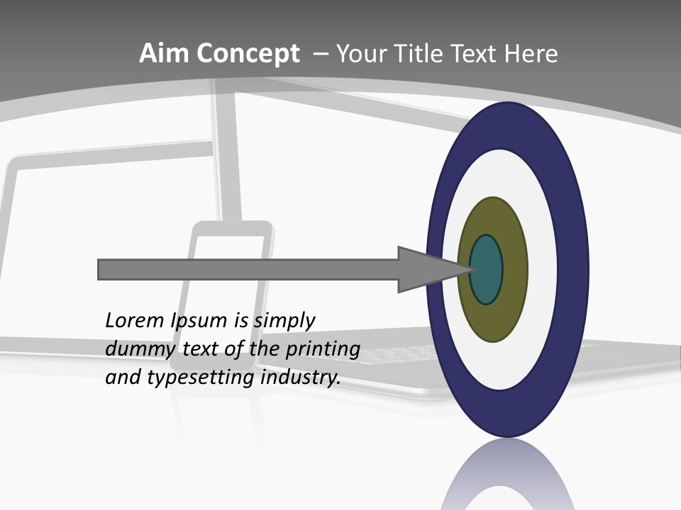 Work Blank Space Connection PowerPoint Template