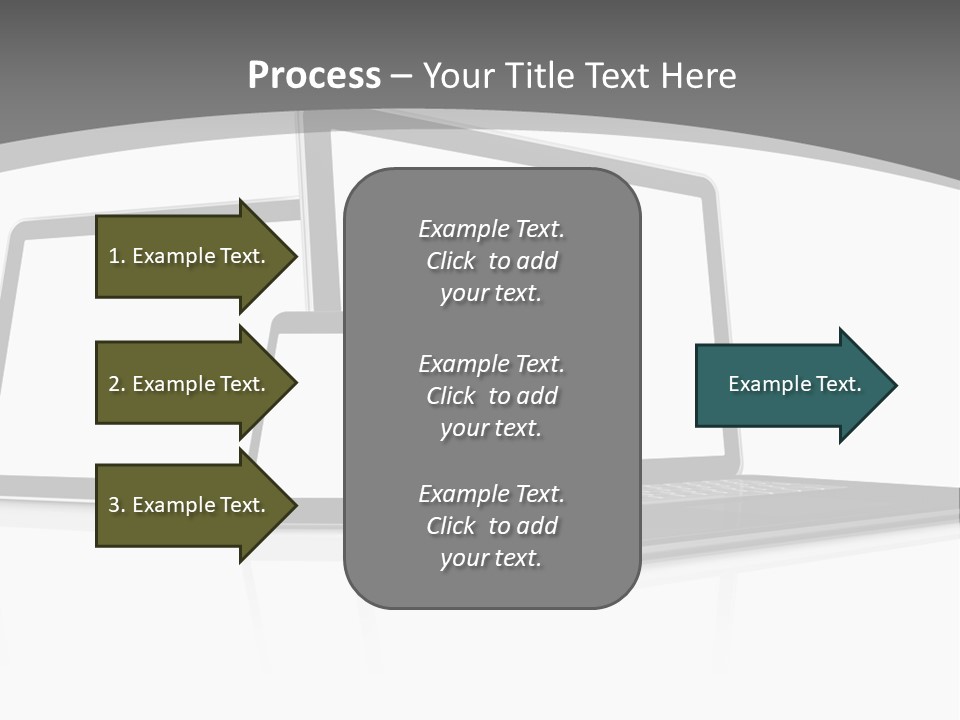 Work Blank Space Connection PowerPoint Template