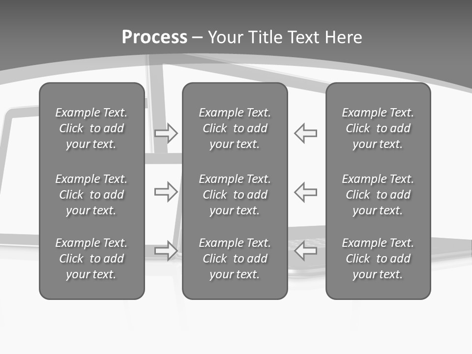Work Blank Space Connection PowerPoint Template
