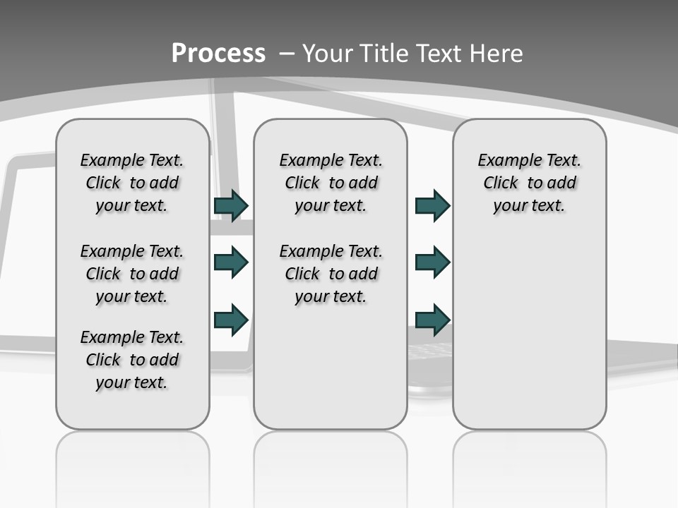 Work Blank Space Connection PowerPoint Template
