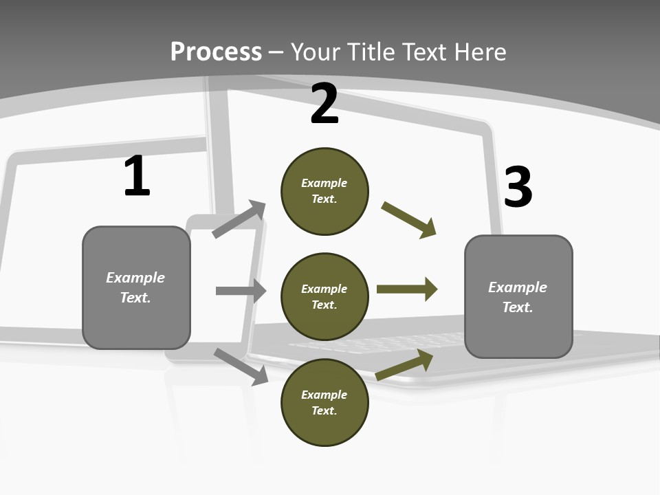 Work Blank Space Connection PowerPoint Template