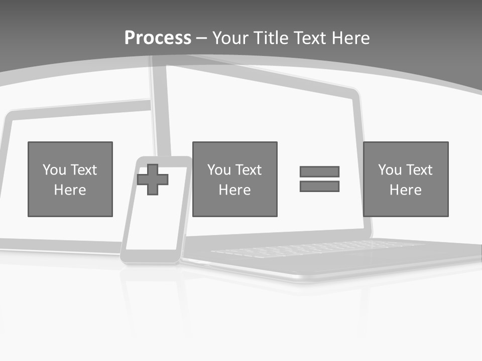 Work Blank Space Connection PowerPoint Template