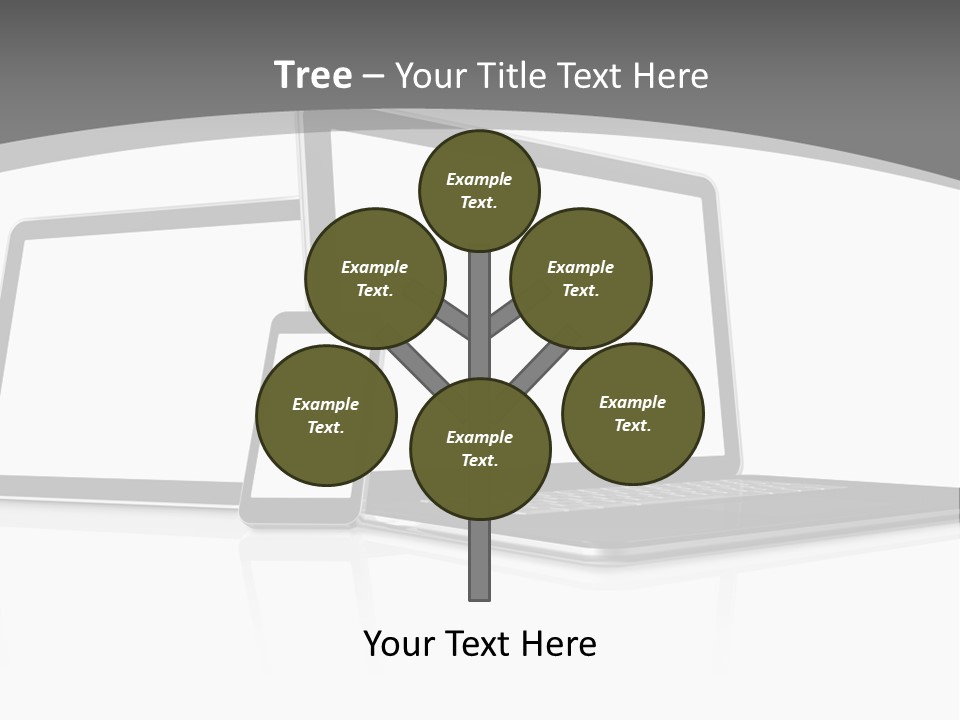 Work Blank Space Connection PowerPoint Template