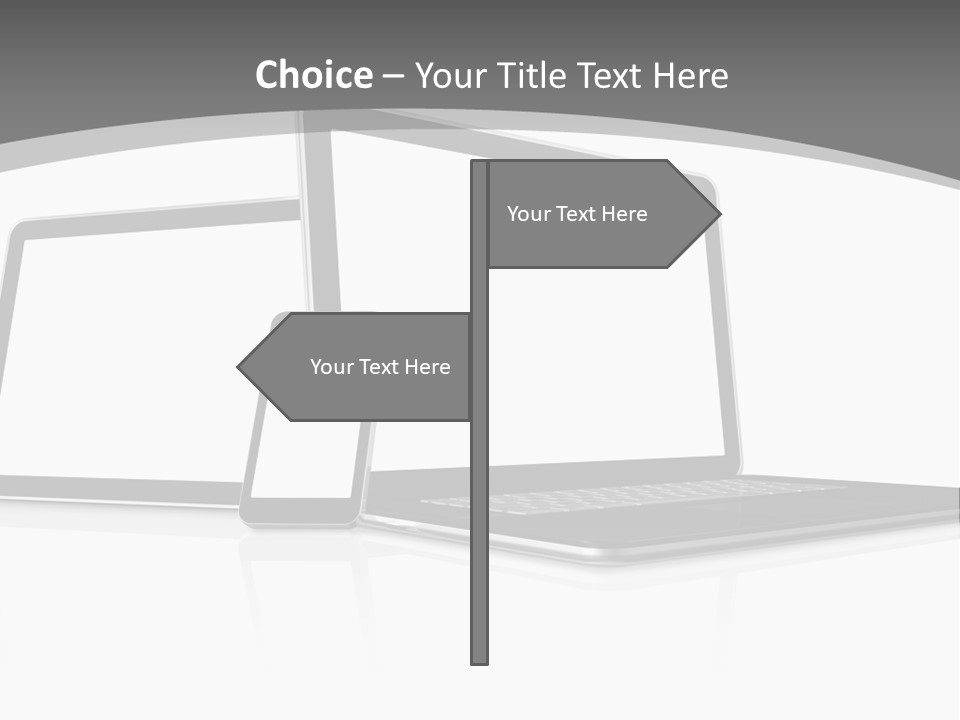 Work Blank Space Connection PowerPoint Template