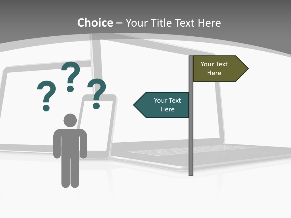 Work Blank Space Connection PowerPoint Template