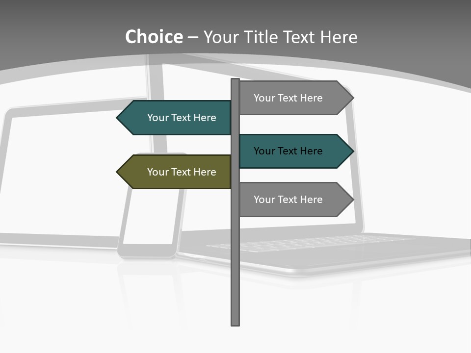 Work Blank Space Connection PowerPoint Template