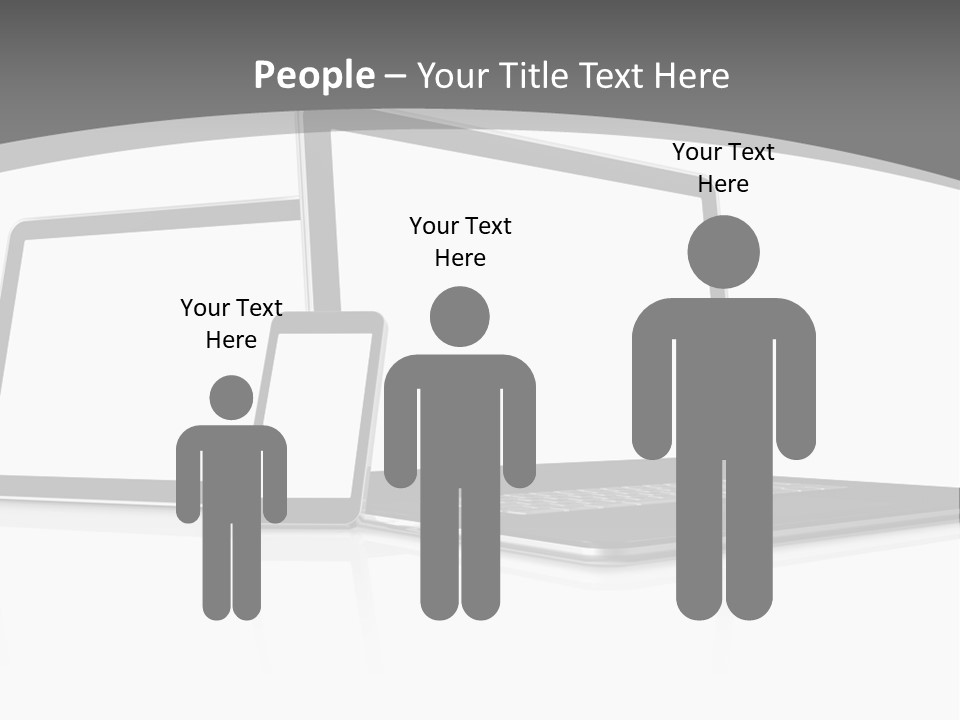 Work Blank Space Connection PowerPoint Template