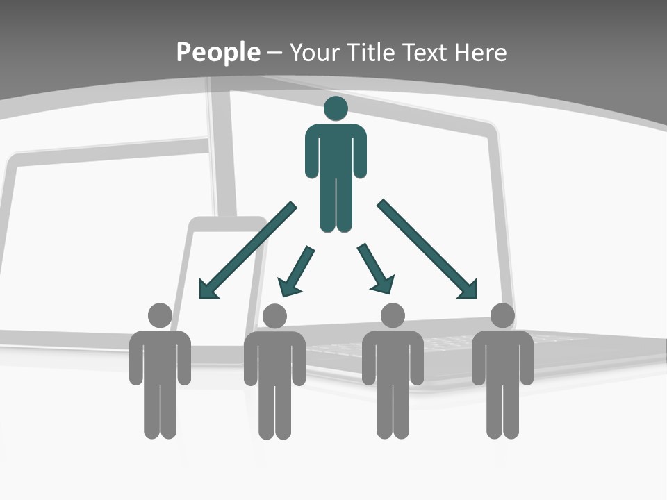 Work Blank Space Connection PowerPoint Template