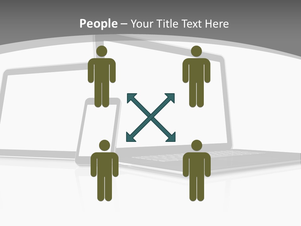 Work Blank Space Connection PowerPoint Template