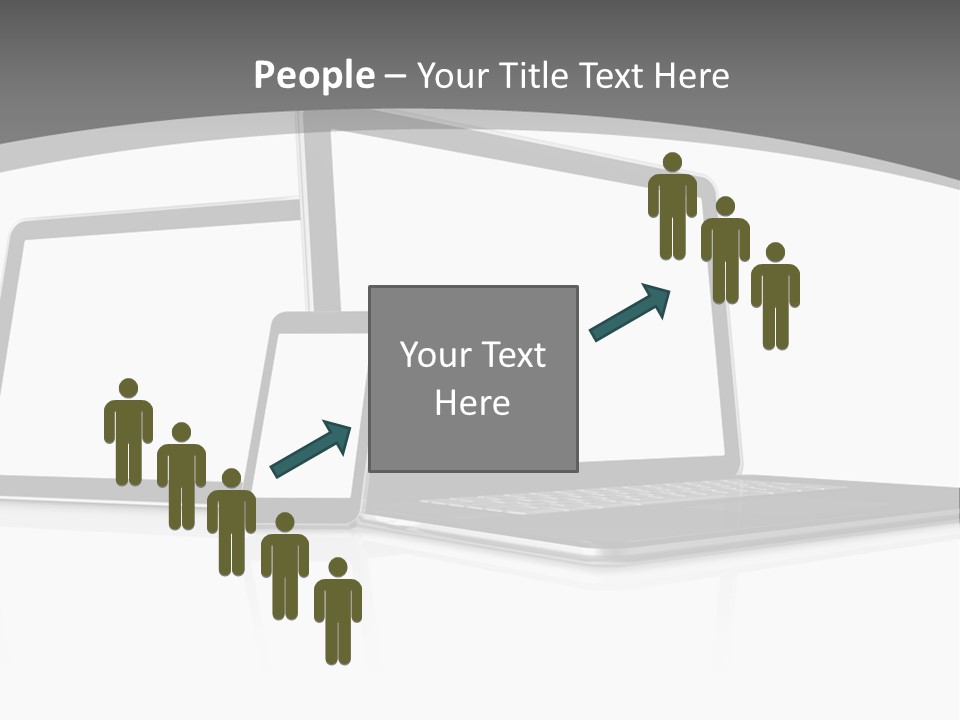 Work Blank Space Connection PowerPoint Template