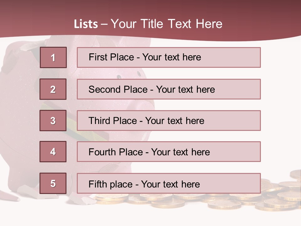 Finance Home Finances Recovery PowerPoint Template