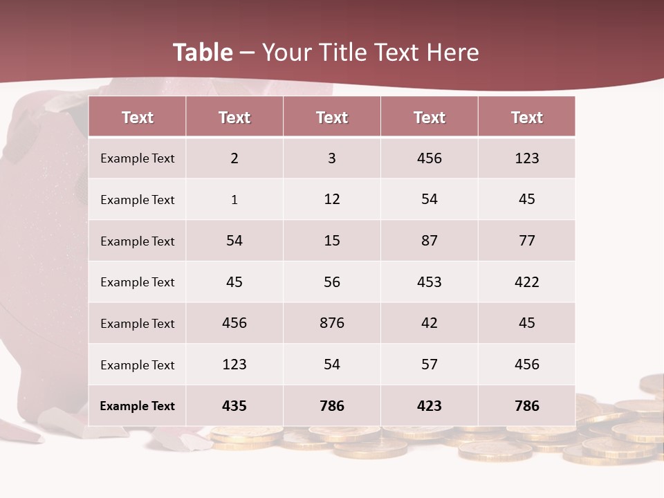 Finance Home Finances Recovery PowerPoint Template