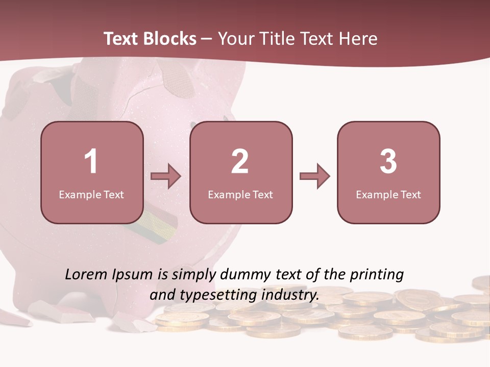 Finance Home Finances Recovery PowerPoint Template