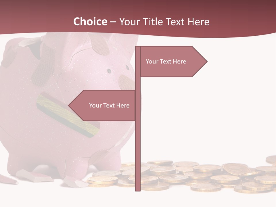 Finance Home Finances Recovery PowerPoint Template