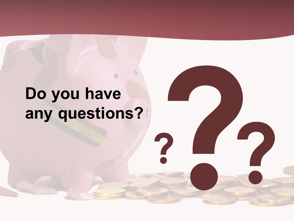 Finance Home Finances Recovery PowerPoint Template