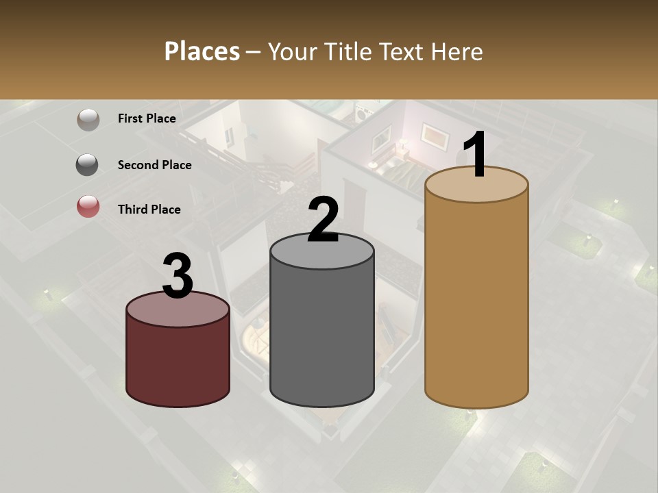 Carpet Wall Cut PowerPoint Template