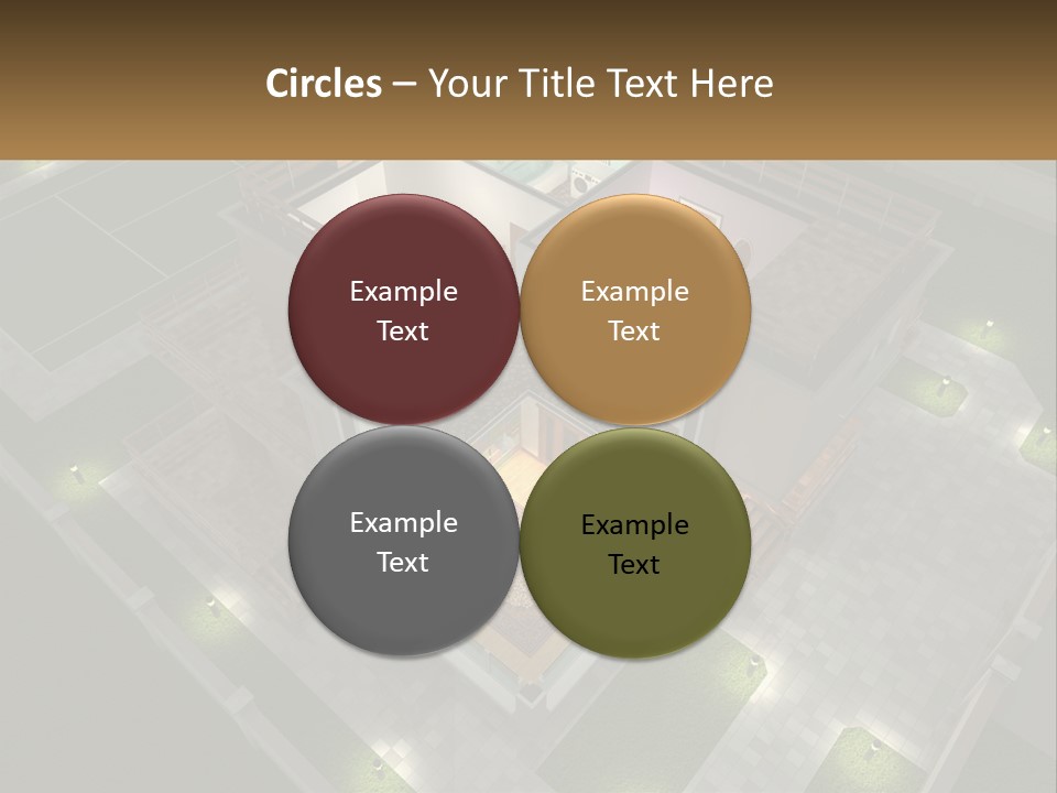 Carpet Wall Cut PowerPoint Template