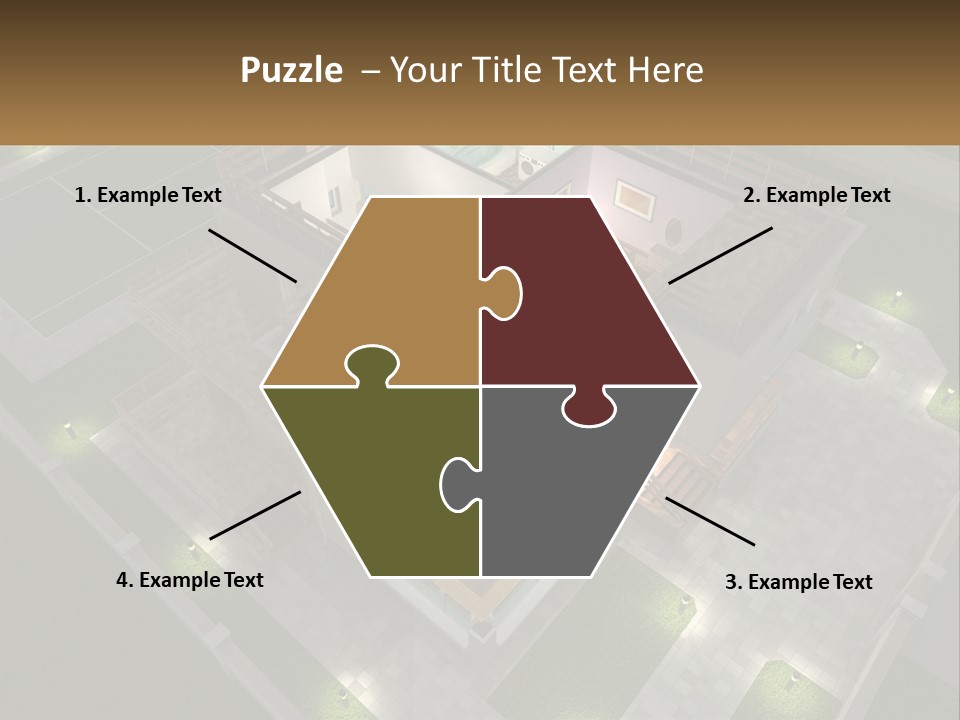 Carpet Wall Cut PowerPoint Template