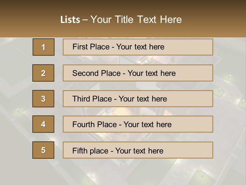 Carpet Wall Cut PowerPoint Template