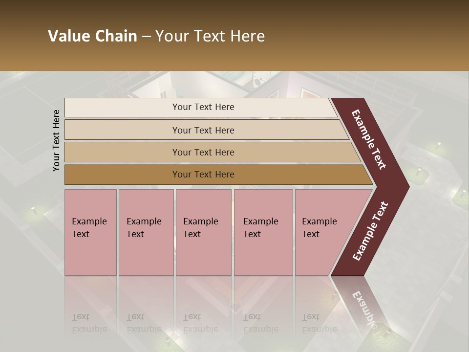 Carpet Wall Cut PowerPoint Template