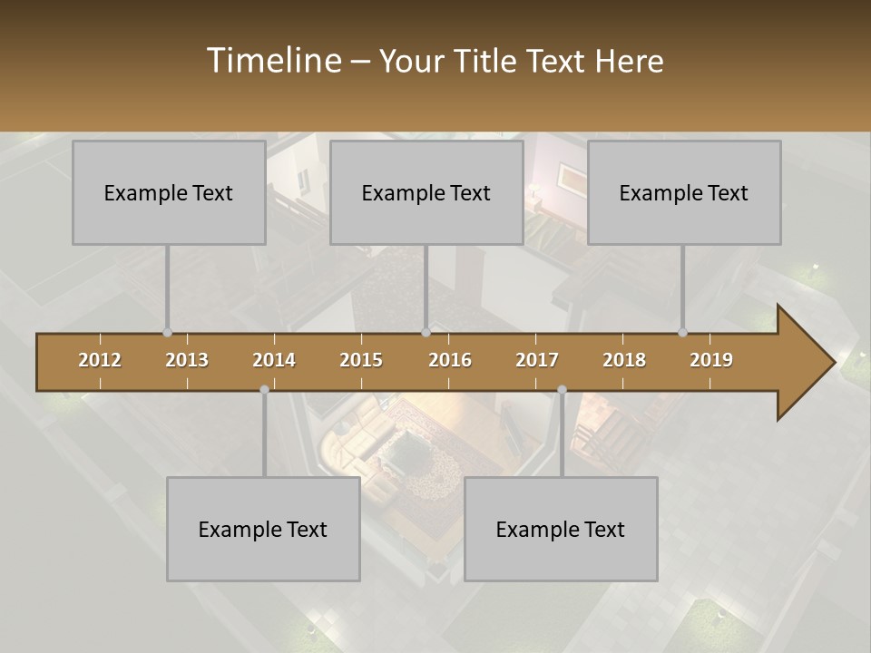 Carpet Wall Cut PowerPoint Template