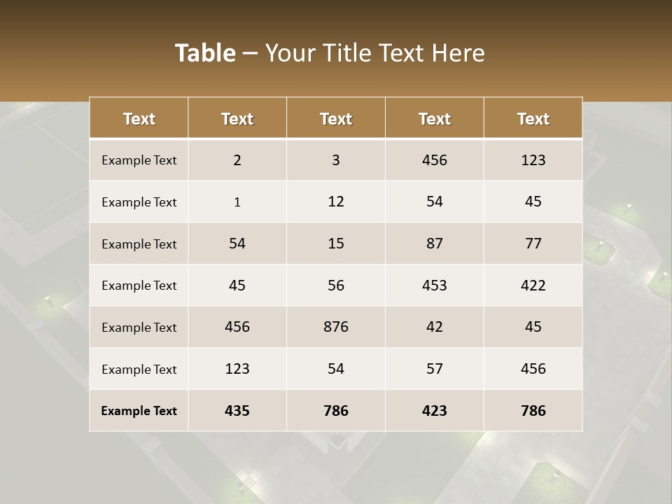 Carpet Wall Cut PowerPoint Template
