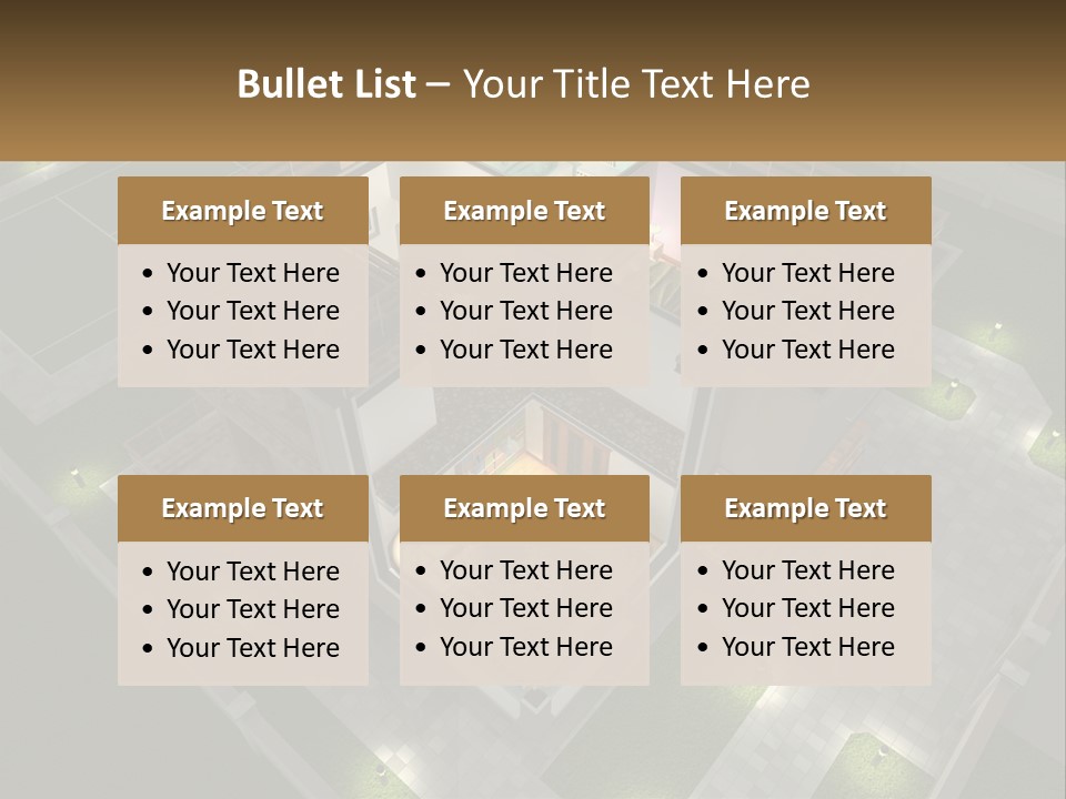 Carpet Wall Cut PowerPoint Template