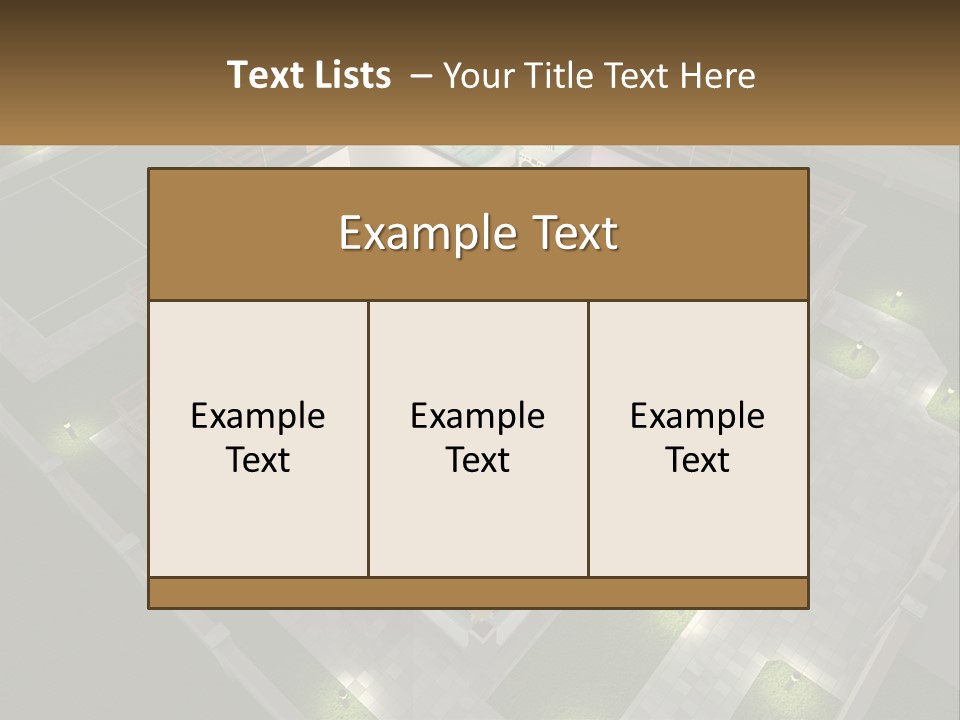 Carpet Wall Cut PowerPoint Template