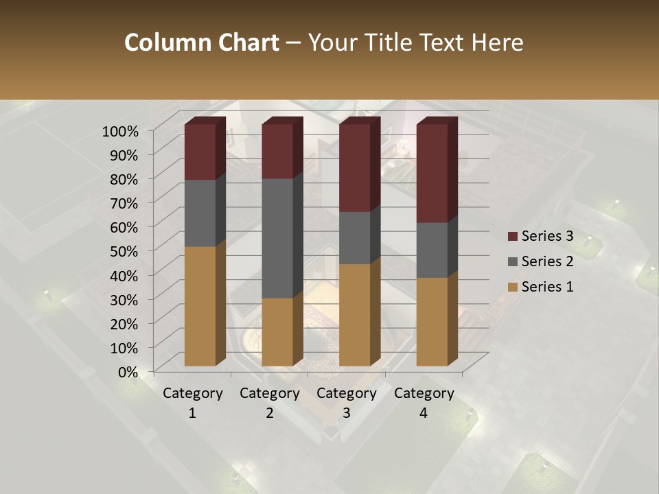 Carpet Wall Cut PowerPoint Template