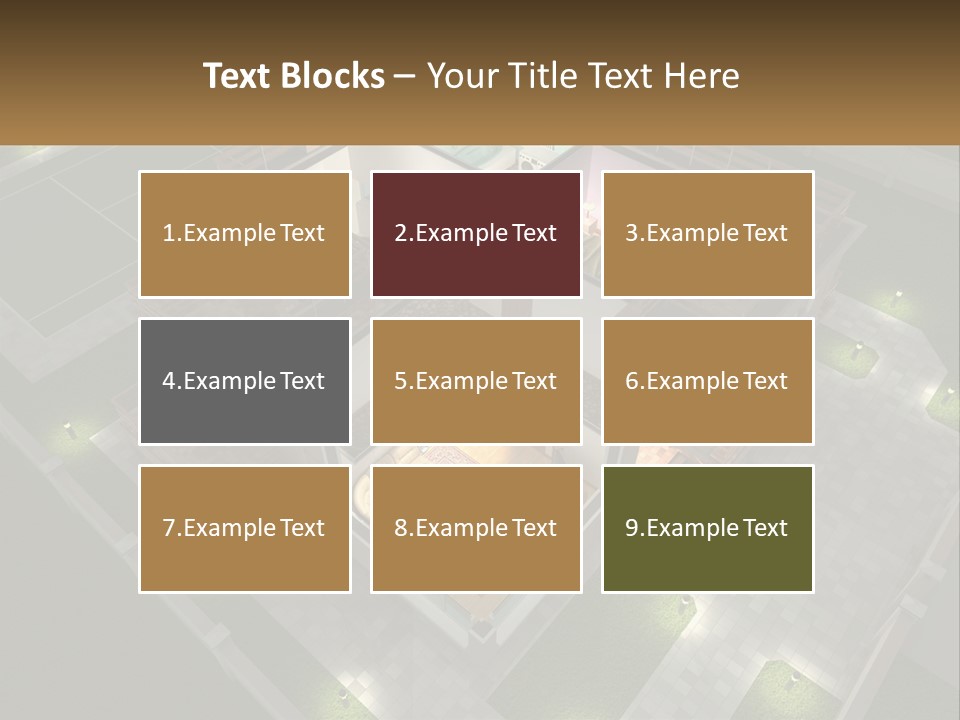 Carpet Wall Cut PowerPoint Template