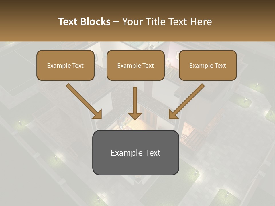 Carpet Wall Cut PowerPoint Template