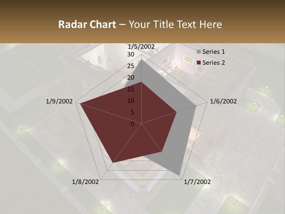 Carpet Wall Cut PowerPoint Template