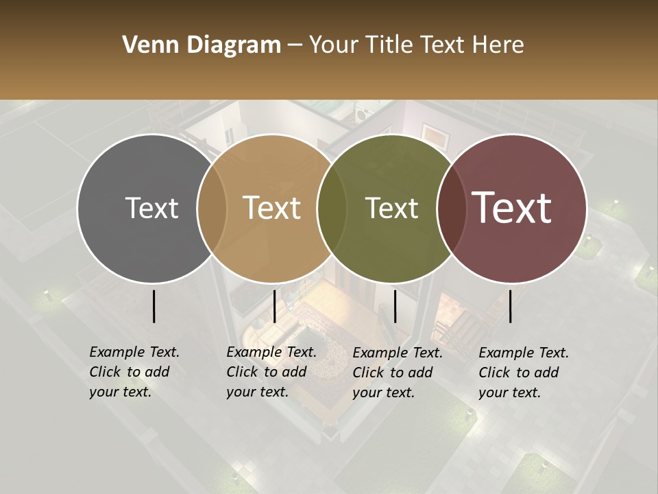 Carpet Wall Cut PowerPoint Template