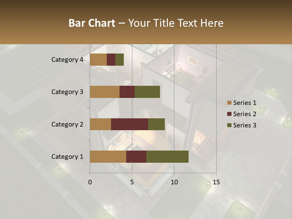 Carpet Wall Cut PowerPoint Template