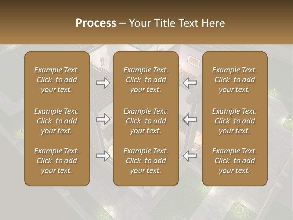 Carpet Wall Cut PowerPoint Template