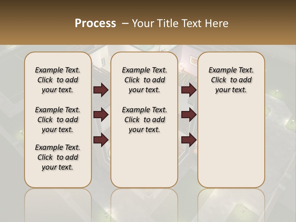 Carpet Wall Cut PowerPoint Template