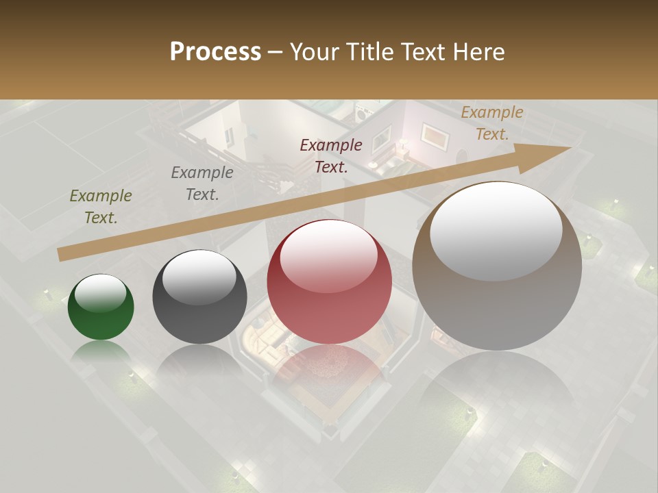 Carpet Wall Cut PowerPoint Template