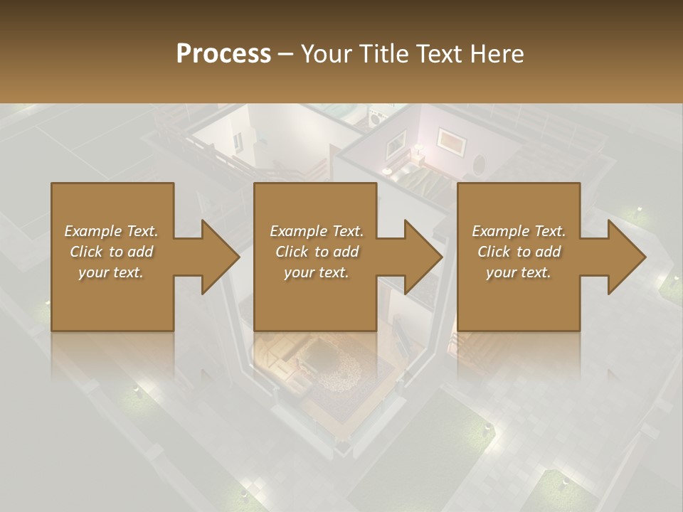 Carpet Wall Cut PowerPoint Template