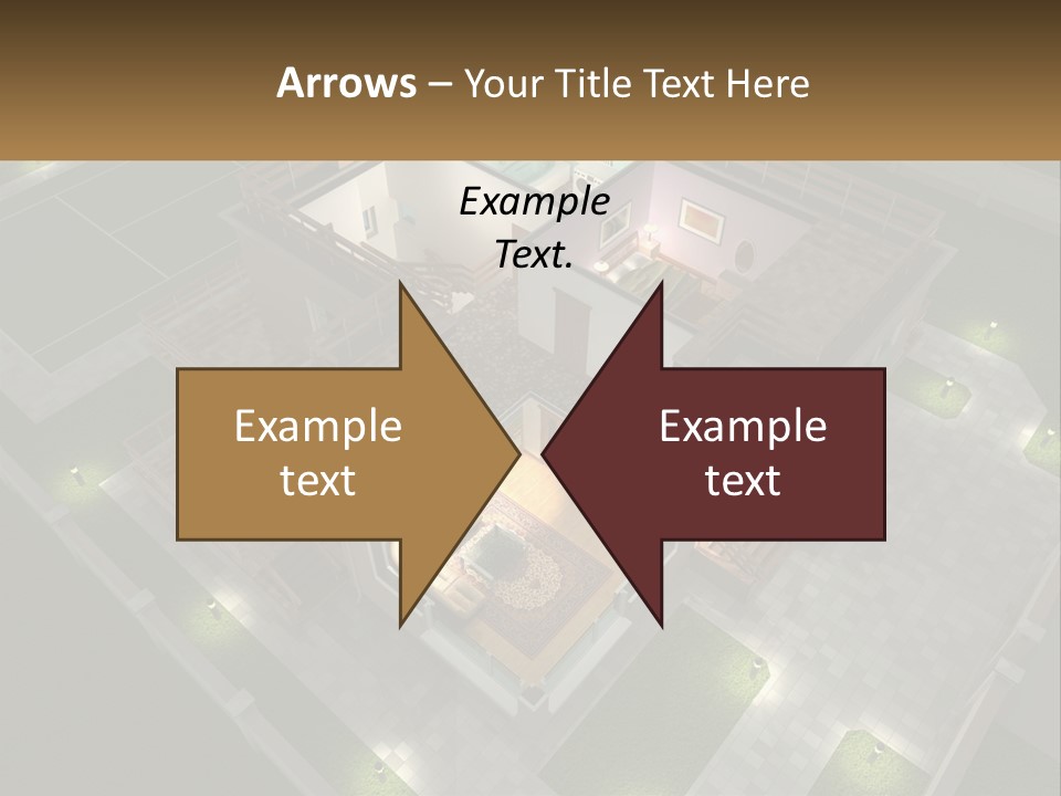 Carpet Wall Cut PowerPoint Template