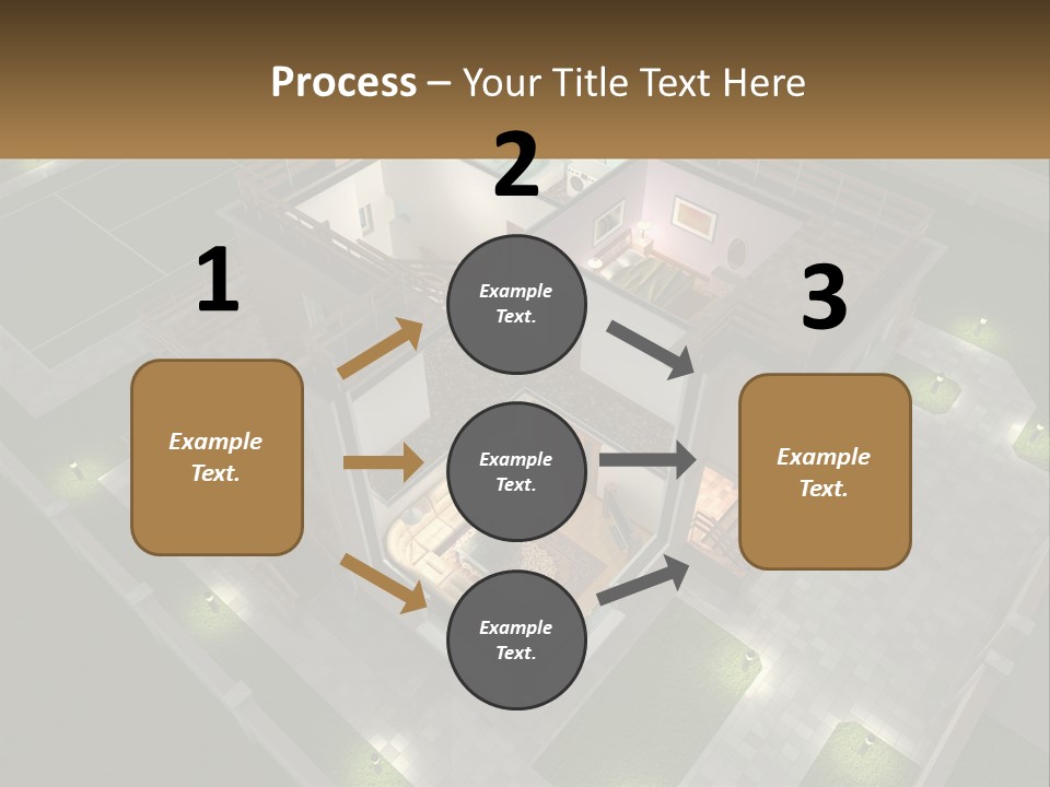 Carpet Wall Cut PowerPoint Template