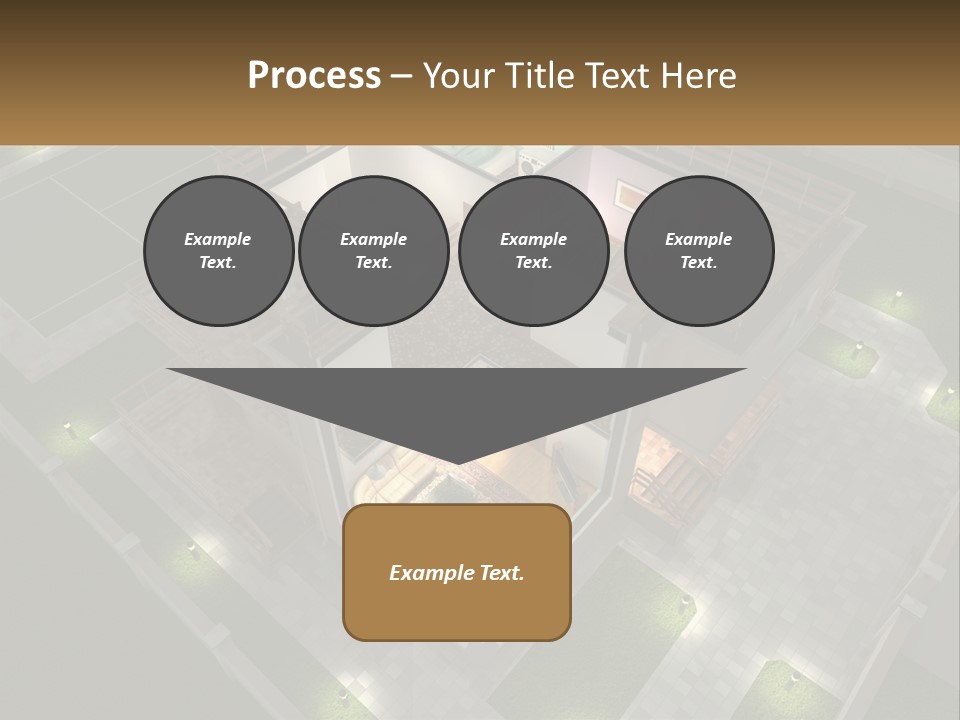 Carpet Wall Cut PowerPoint Template