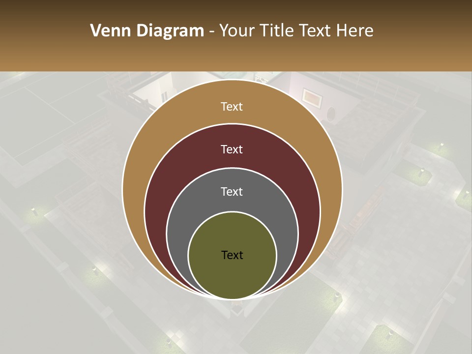 Carpet Wall Cut PowerPoint Template