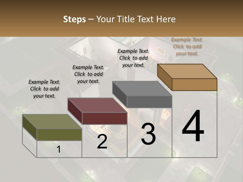 Carpet Wall Cut PowerPoint Template